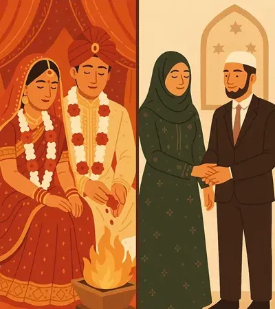Hindu and Muslim Marriage - Explained (with FAQs). 